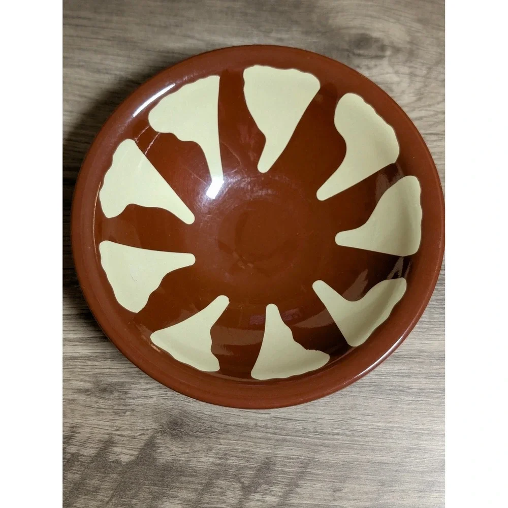 Mezze & Appetizer‎ Melamine Bowls Set of 5 Abstract Brown Cream Saudi Arabia